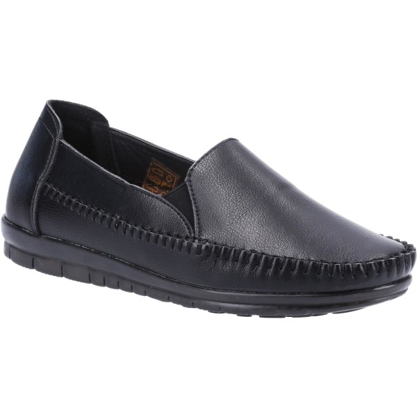 Fleet & Foster Dam/Dam Shirley Leather Loafers 3 UK Black Black 3 UK