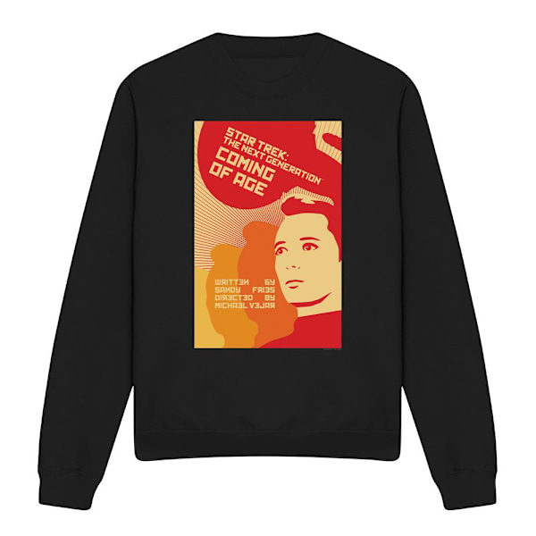 Star Trek Unisex Vuxen The Next Generation Säsong 1 Avsnitt 19 Black XL