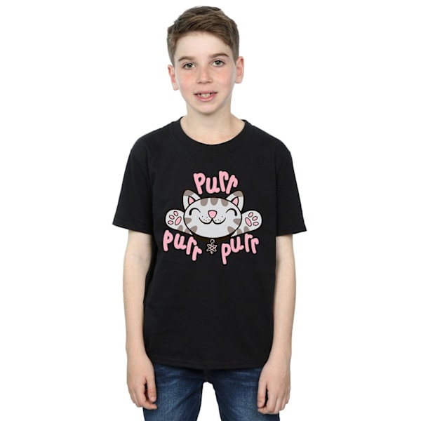 Big Bang Theory Boys Soft Kitty Purr T-Shirt 5-6 år Svart Black 5-6 Years