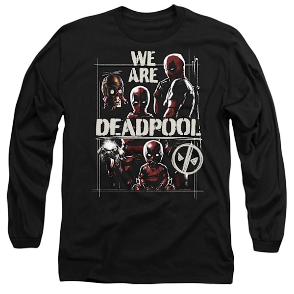 Deadpool & Wolverine Unisex Vuxen We Are Deadpool T-Shirt S Bla Black S