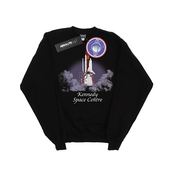 NASA Boys Kennedy Space Centre Lift Off Sweatshirt 3-4 år Blå Black 3-4 Years