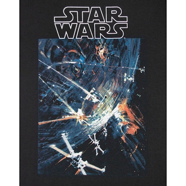 Star Wars Pojkar Dödsstjärnan T-shirt 3-4 år Svart Black 3-4 Years
