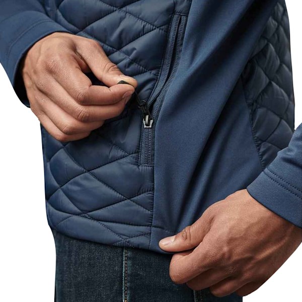 Stormtech Herr Boulder Termisk Vadderad Jacka L Indigo Blå Indigo Blue L