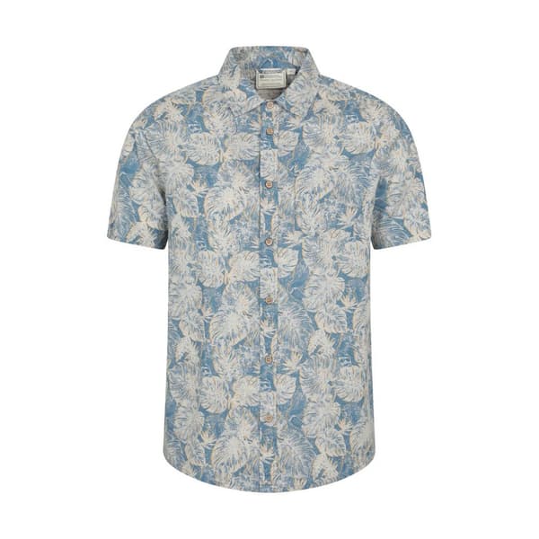 Mountain Warehouse Herr Tropical Skjorta S Bright Blue Bright Blue S