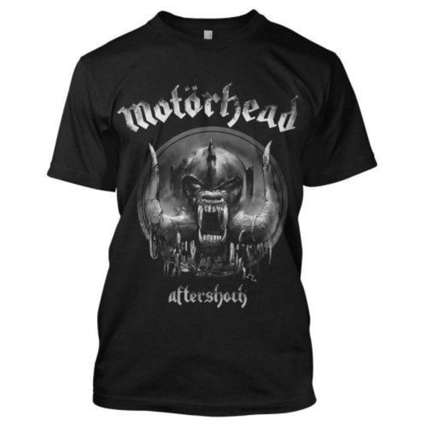 Motorhead Unisex Adult Aftershock T-Shirt M Svart Black M