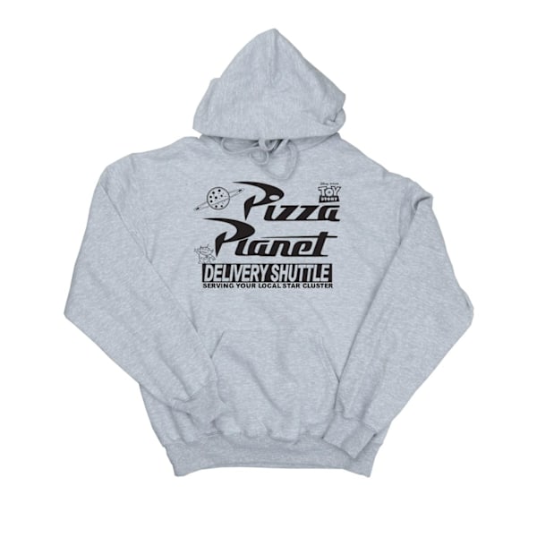 Disney Girls Toy Story Pizza Planet Logo Hoodie 9-11 år Spor Sports Grey 9-11 Years