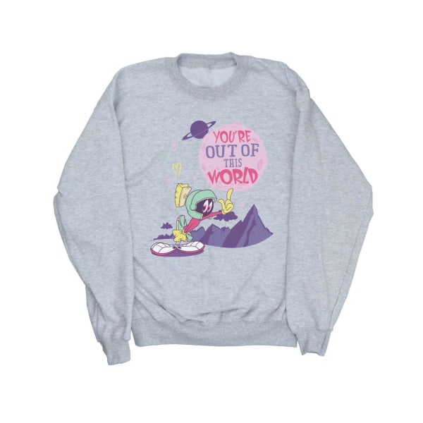 Looney Tunes Girls You´re Out Of This World Sweatshirt 5-6 år Sports Grey 5-6 Years