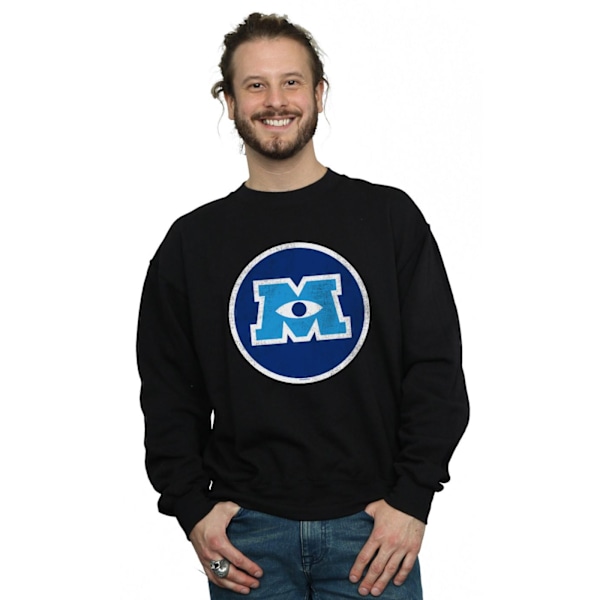 Disney Herr Monsters University Monster Emblem Sweatshirt XXL B Black XXL