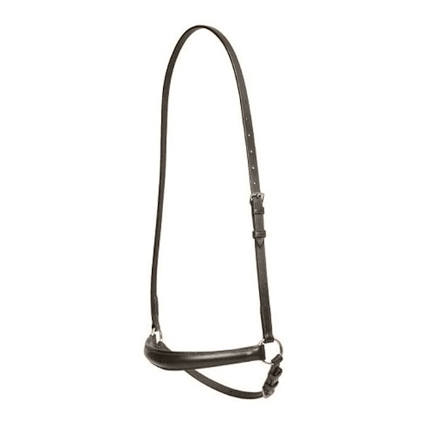 Hy Padded Drop Nose Band Cob Brun Brown Cob
