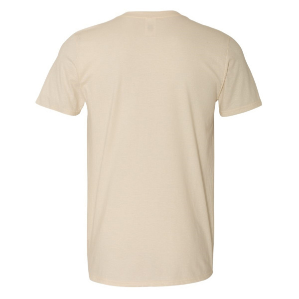 Gildan herr kortärmad mjuk t-shirt XL natur Natural XL