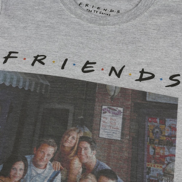 Friends Dam/Dam Gruppskott T-shirt M Vit White M