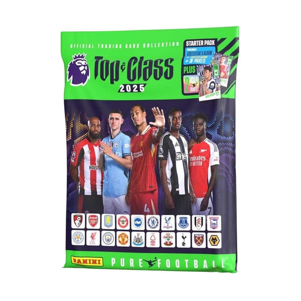 Panini Top Class 2025 Premier League kortspel en storlek multico Multicoloured One Size