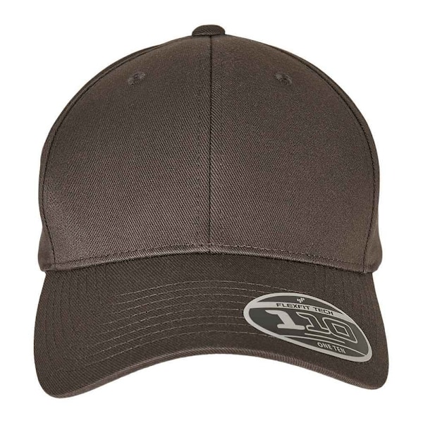 Flexfit 110 Curved Peak Cap One Size Mörkgrå Dark Grey One Size