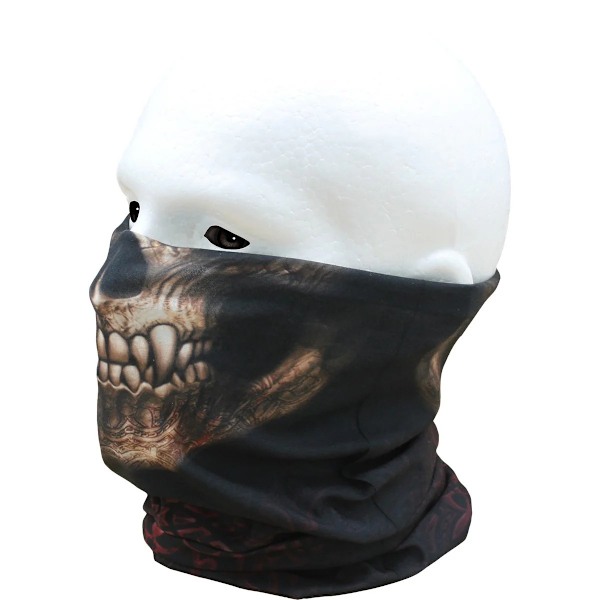 Spiral Direct Goth Skull Snood One Size Black Black One Size