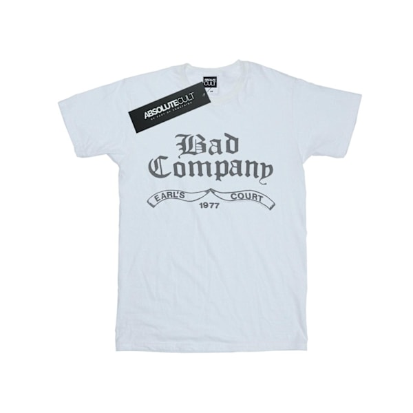 Bad Company Dam/Damer Earl´s Court 1977 Bomull Boyfriend T- White XXL