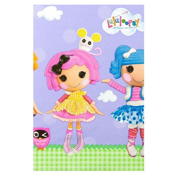 Lalaloopsy Pappersfigurer Festbordsduk En Storlek Flerfärgad Multicoloured One Size
