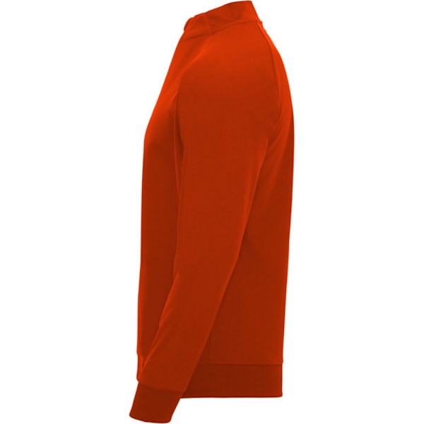 Roly Unisex Epiro Quarter Zip Långärmad Sweatshirt L R Red L