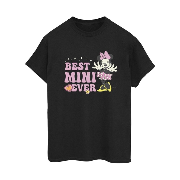 Disney Womens/Ladies Best Mini Ever Cotton Boyfriend T-Shirt XL Black XL