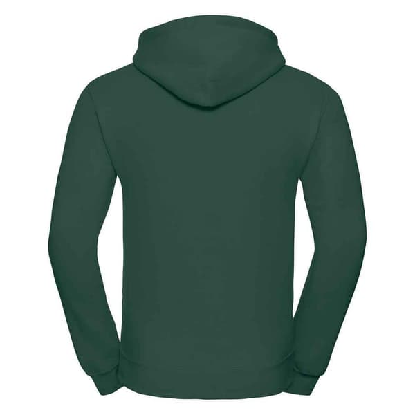 Russell Herr Plain Hoodie M Flaskgrön Bottle Green M