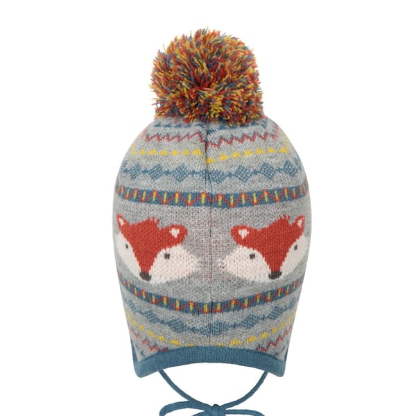 Mountain Warehouse Barn/Barn Fox Trapper Hat En Storlek Grå Grey/Blue/Orange One Size