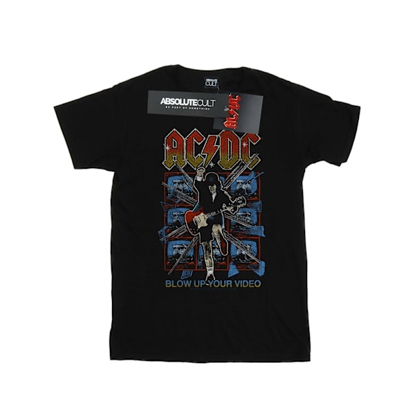 AC/DC Boys Blow Up Your Video T-shirt 7-8 år Svart Black 7-8 Years