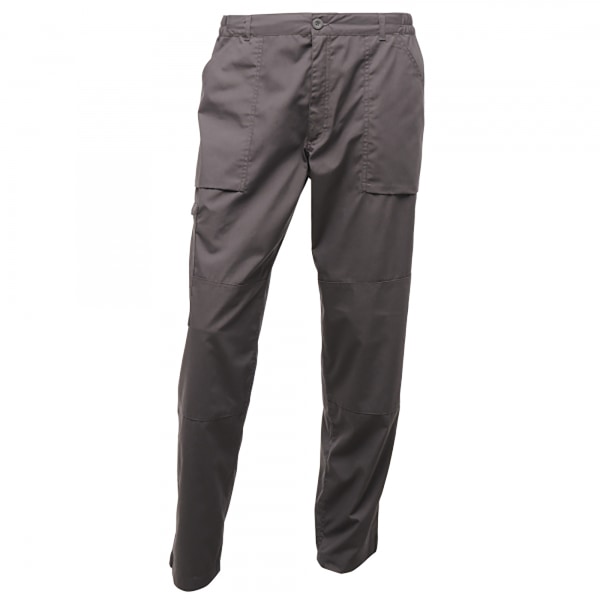 Regatta Herr Workwear Action Byxa (vattenavvisande) 34 Lång Dark Grey 34 Long