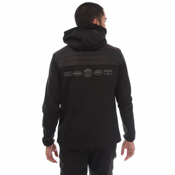 Mercier Herr Dynamic Full Zip Hoodie S Svart Black S