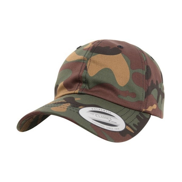 Flexfit Yupoong Camo Baseball Cap One Size Green Green One Size