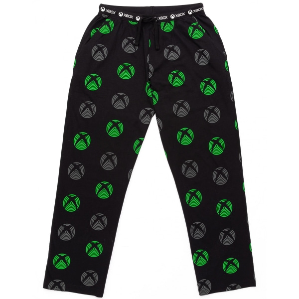 Xbox Herr Lounge Pants XL Svart/Neon Grön/Grå Black/Neon Green/Grey XL