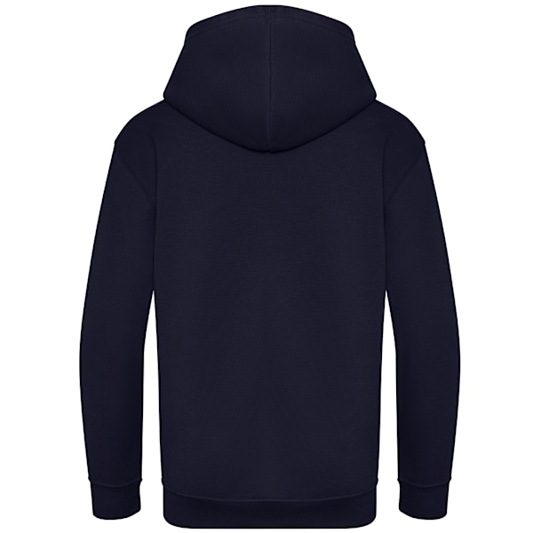 Awdis Barn/Barn Hoodie i ekologisk bomull 3-4 år Fransk marinblå French Navy 3-4 Years