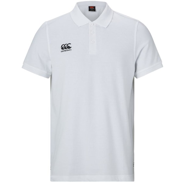 Canterbury Mens Waimak Polotröja XL Vit White XL