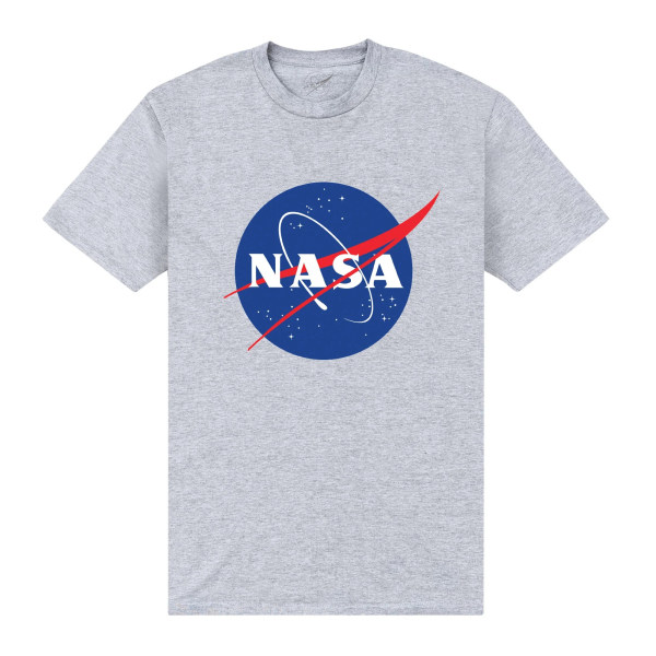 NASA Unisex Vuxen Galaxy T-shirt 3XL Heather Grey Heather Grey 3XL