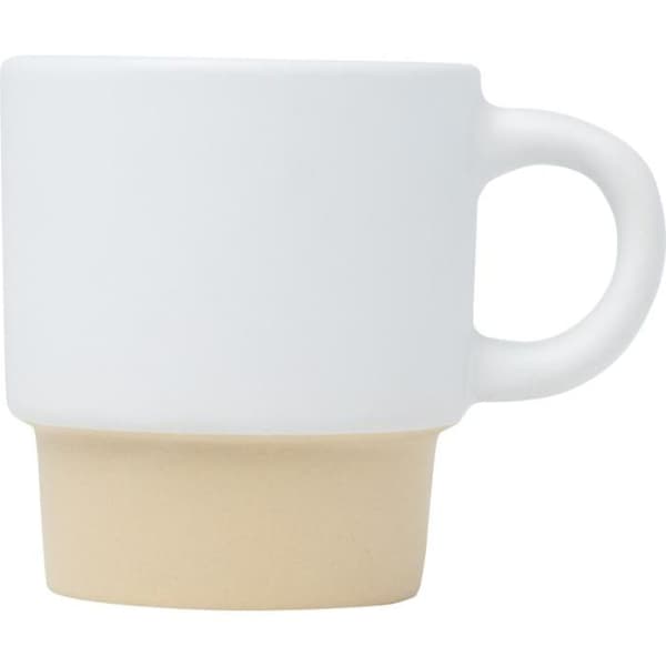 Olympia Espresso-kopp med lerbotten, 130 ml, Vit White One Size
