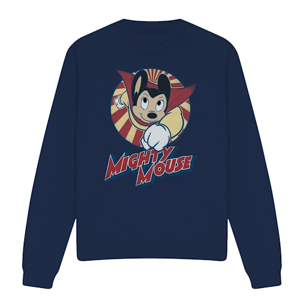 Mighty Mouse Unisex Vuxen The One The Only Sweatshirt XL Marinblå Navy XL