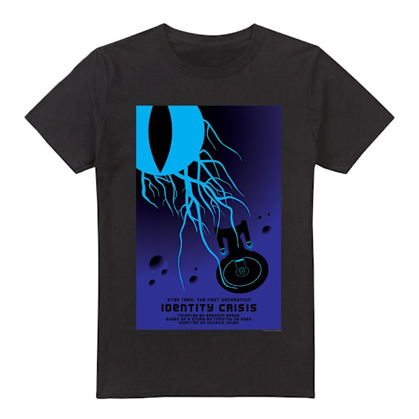 Star Trek Herr The Next Generation Säsong 4 Avsnitt 18 T-Shirt Black 4XL