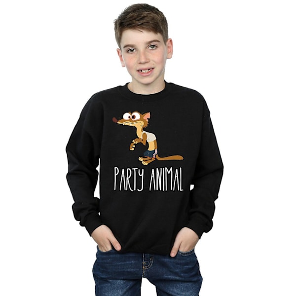 Zootropolis Boys Party Animal Sweatshirt 12-13 år Svart Black 12-13 Years