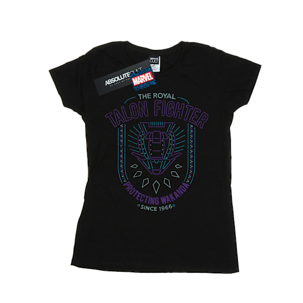 Marvel Womens/Ladies Black Panther The Royal Talon Fighter Bomull T-shirt Black XXL