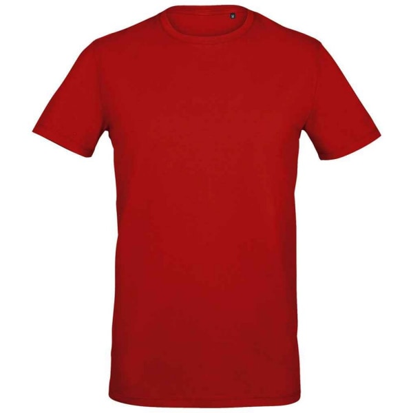 SOLS Herr Millenium Stretch T-shirt L Röd Red L
