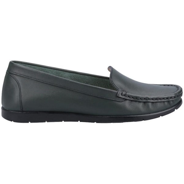 Fleet & Foster Dam/Dam Tiggy Läder Loafers 3 UK Grön Green 3 UK