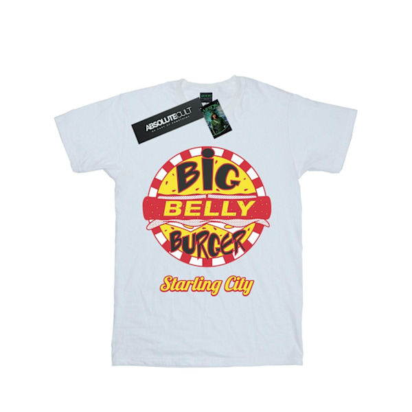 DC Comics Arrow Big Belly Burger Logo T-shirt M Vit White M