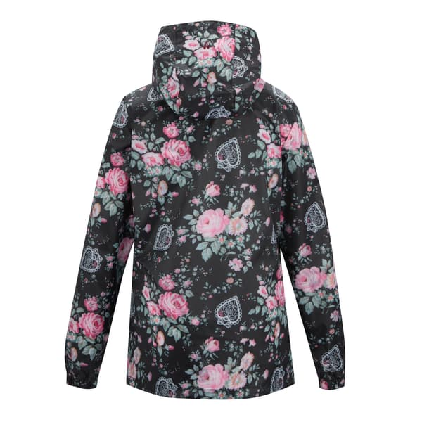 Regatta Dam/Damer Cath Kidston Hackney Rose Vattentät Skaljacka Black 18 UK