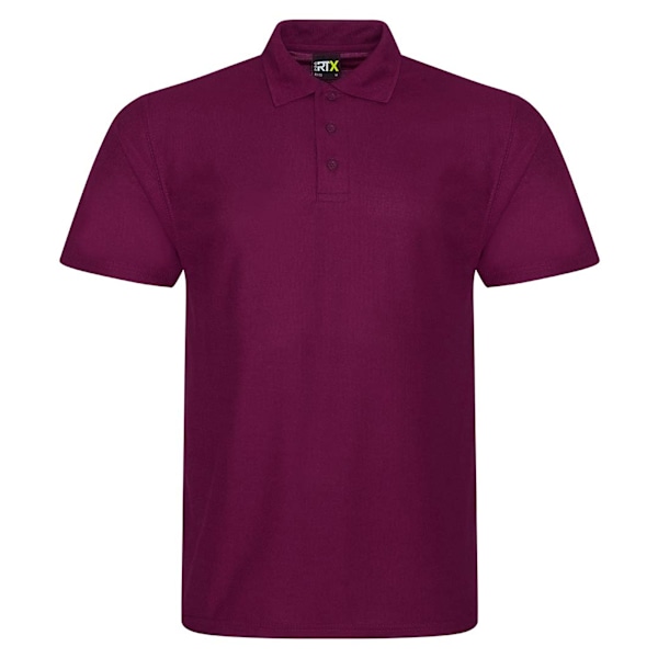 PRO RTX Herr Pro Polyester Pikétröja L Bourgogne Burgundy L