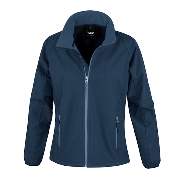 Result Core Dam/Dam Soft Shell Jacka M Marinblå Navy M