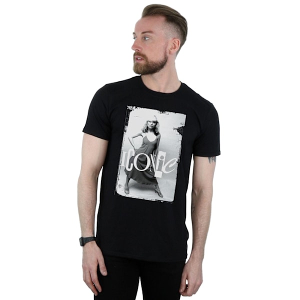 Debbie Harry Mens Iconic Photo T-Shirt S Svart Black S