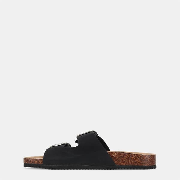 Miso Dam/Dam Birki Flatform Slides 6 UK Svart Black 6 UK