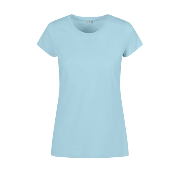 Bygg ditt varumärke Dam/Dam Basic T-shirt M Ocean Blue Ocean Blue M