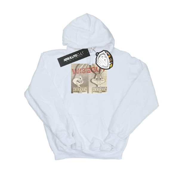 Looney Tunes Girls Wise Guy Hoodie 5-6 år Vit White 5-6 Years