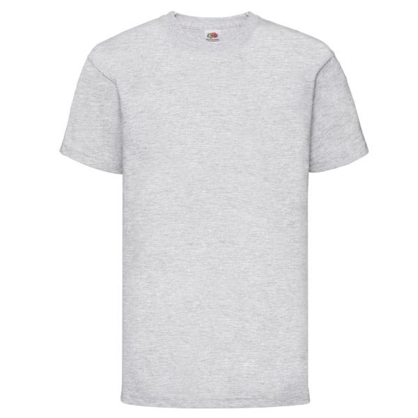 Fruit of the Loom Barn/Barn Valueweight Heather T-shirt 14 Heather Grey 14-15 Years