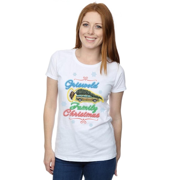 National Lampoon's Julfest Dam/Dam Cotton T-Shirt White S