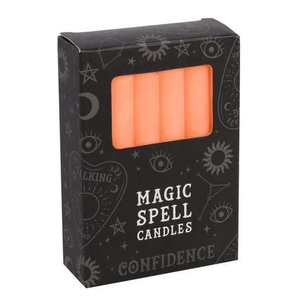 Något annat Magic Spell-ljus (pack med 12) One Size O Orange One Size
